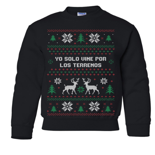 KIDS Los terrenos ugly sweater