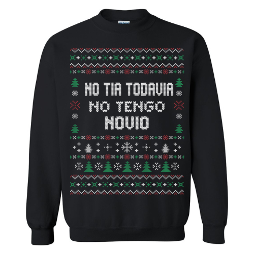 No tia Ugly sweater (Black)