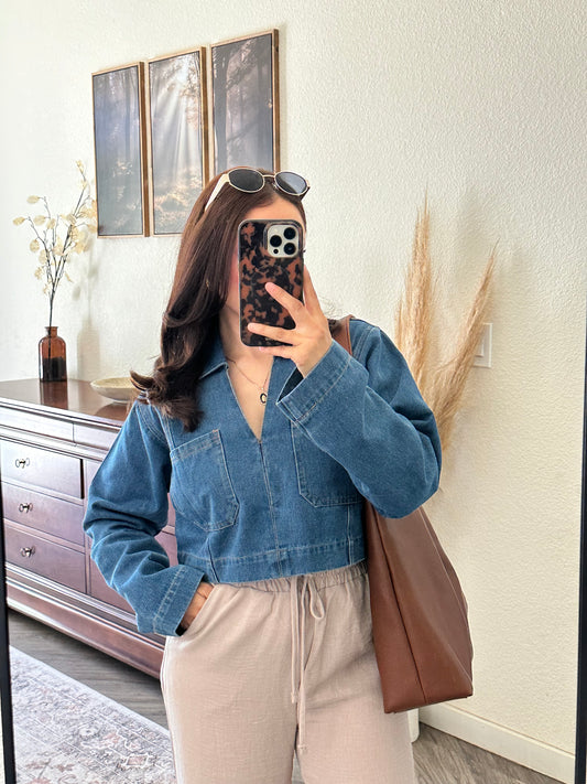 Logan Denim top