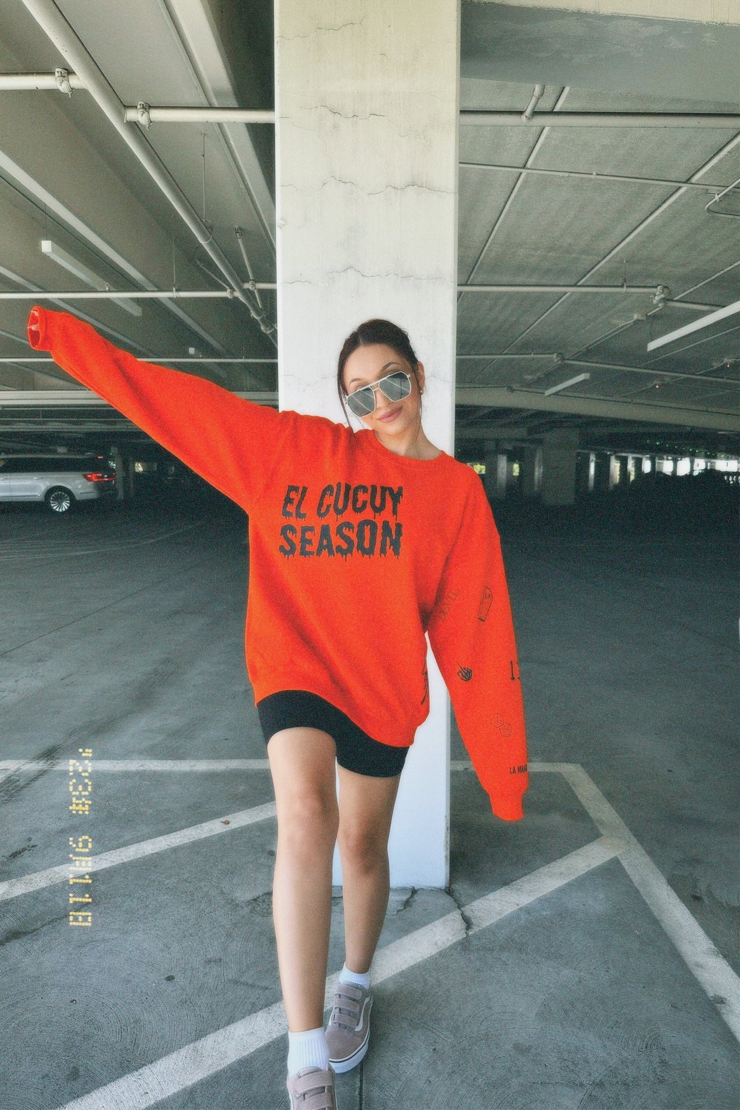 Cucuy Season Adult Sticker Crew