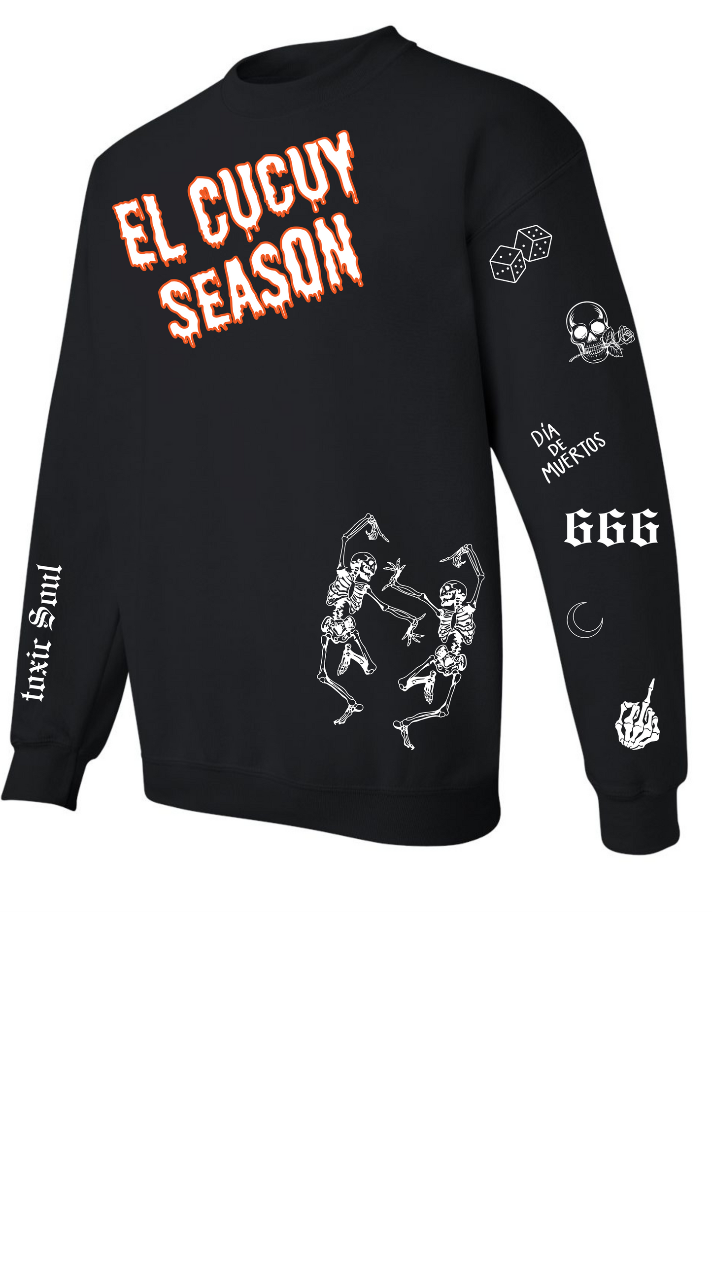 Cucuy Season Adult Sticker Crew