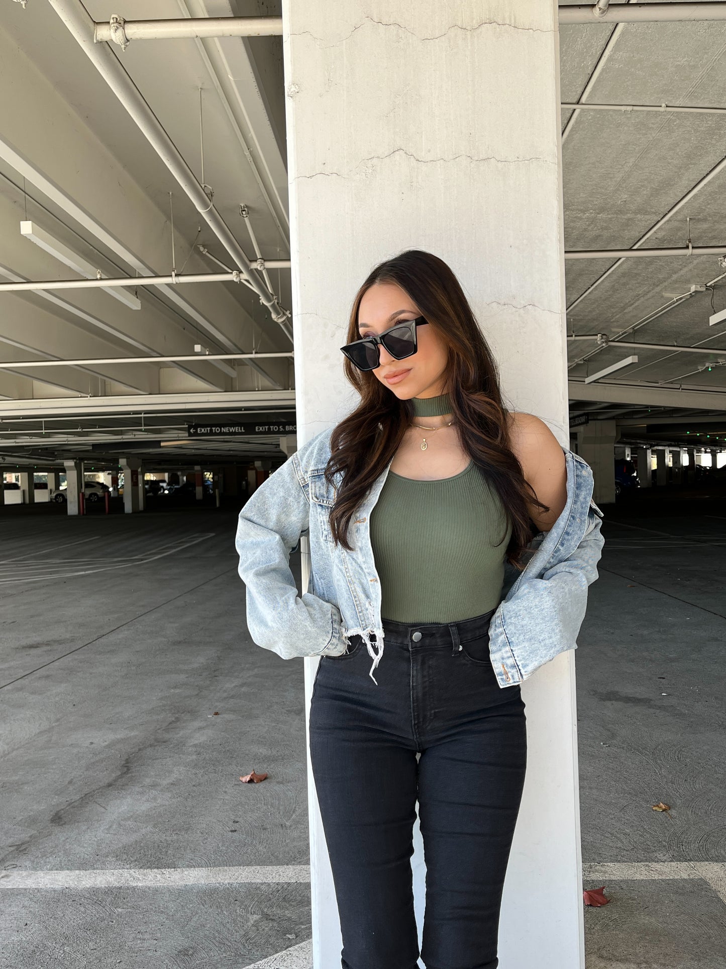 Elizabeth Top (Olive)